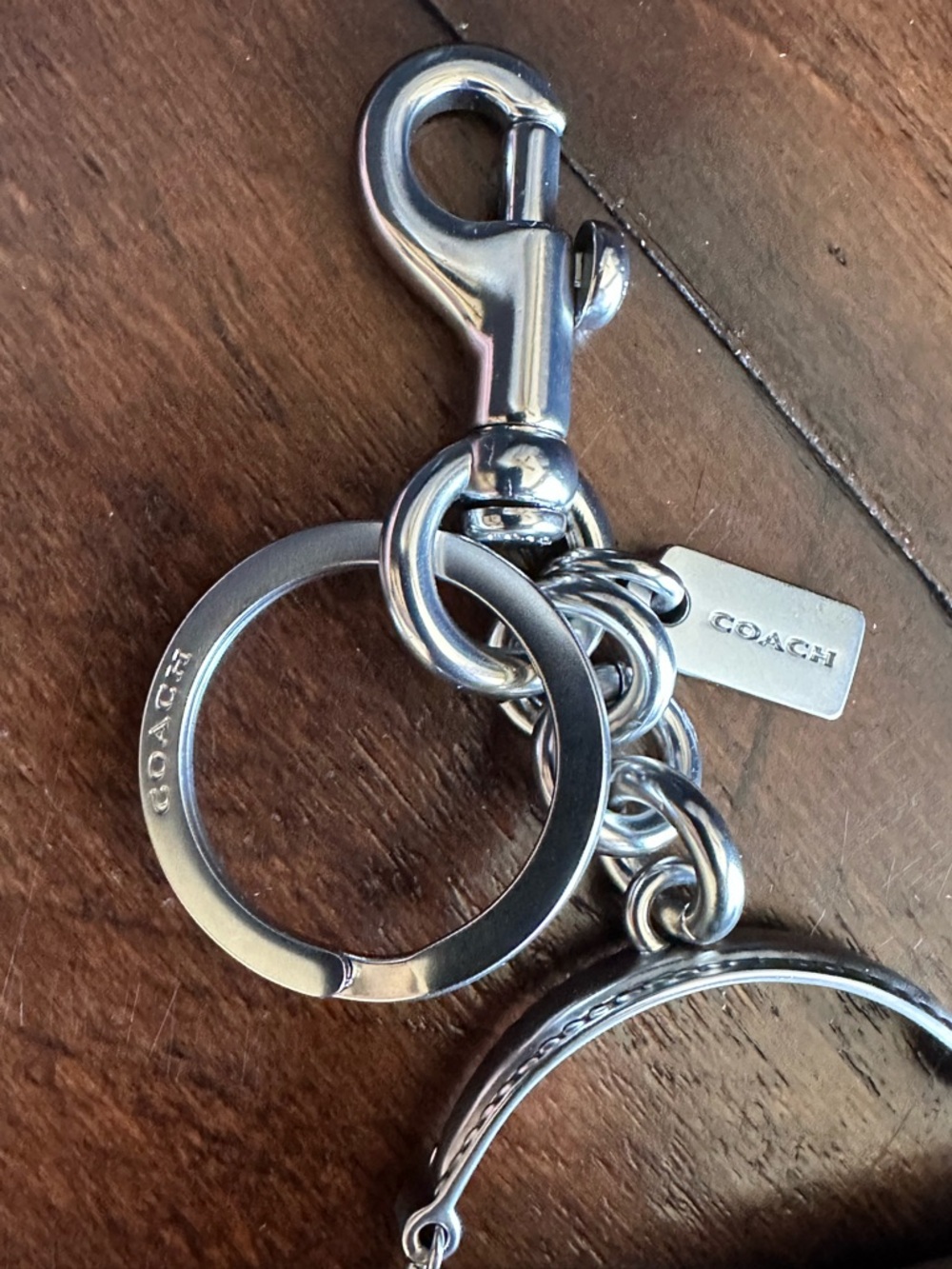Coach Tabby Bag Charm Keychain NWOT - Picture 3 of 10